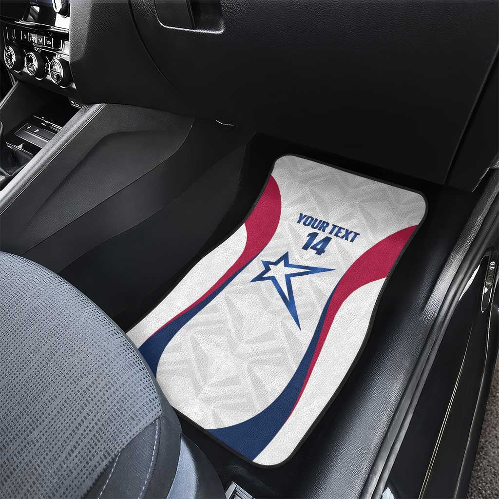 Custom United States Darts Car Mats Come On USA Curve Style