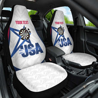 Custom United States Darts Car Seat Cover Come On USA Curve Style