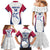 Custom United States Darts Family Matching Mermaid Dress and Hawaiian Shirt Come On USA Curve Style