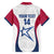 Custom United States Darts Family Matching Off The Shoulder Long Sleeve Dress and Hawaiian Shirt Come On USA Curve Style