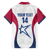 Custom United States Darts Family Matching Puletasi and Hawaiian Shirt Come On USA Curve Style