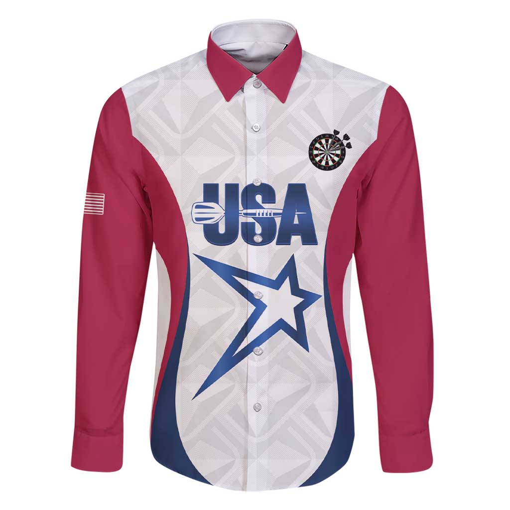 Custom United States Darts Family Matching Short Sleeve Bodycon Dress and Hawaiian Shirt Come On USA Curve Style