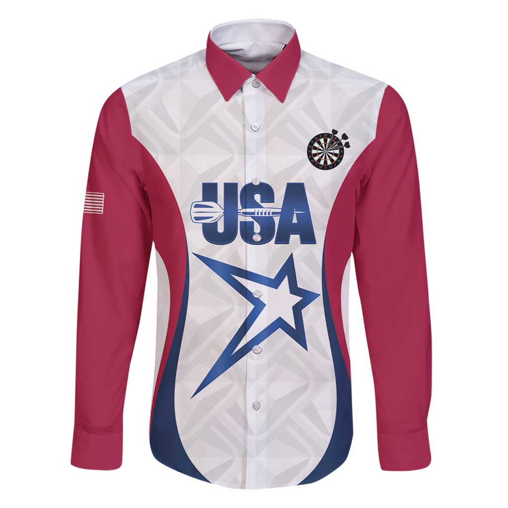 Custom United States Darts Family Matching Summer Maxi Dress and Hawaiian Shirt Come On USA Curve Style