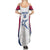 Custom United States Darts Family Matching Summer Maxi Dress and Hawaiian Shirt Come On USA Curve Style