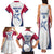 Custom United States Darts Family Matching Tank Maxi Dress and Hawaiian Shirt Come On USA Curve Style