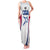 Custom United States Darts Family Matching Tank Maxi Dress and Hawaiian Shirt Come On USA Curve Style