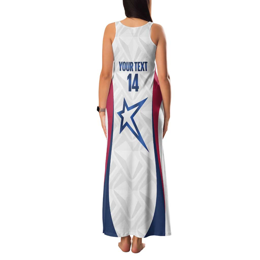 Custom United States Darts Family Matching Tank Maxi Dress and Hawaiian Shirt Come On USA Curve Style