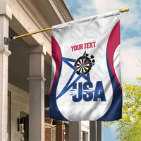 Custom United States Darts Garden Flag Come On USA Curve Style