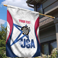 Custom United States Darts Garden Flag Come On USA Curve Style