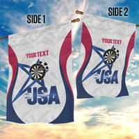 Custom United States Darts Garden Flag Come On USA Curve Style