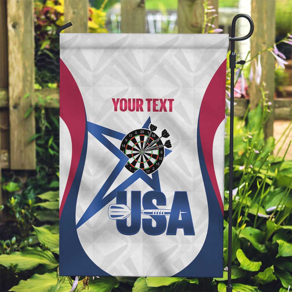 Custom United States Darts Garden Flag Come On USA Curve Style