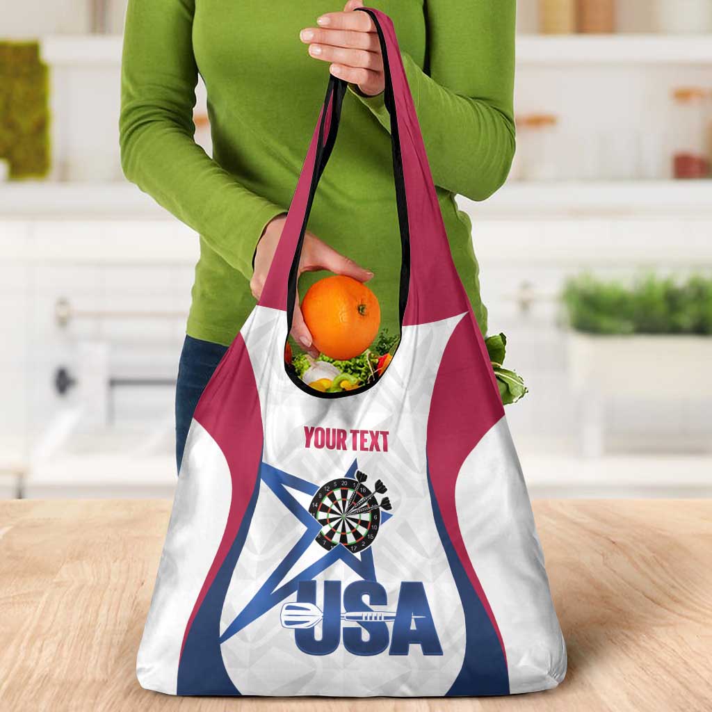 Custom United States Darts Grocery Bag Come On USA Curve Style