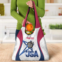 Custom United States Darts Grocery Bag Come On USA Curve Style