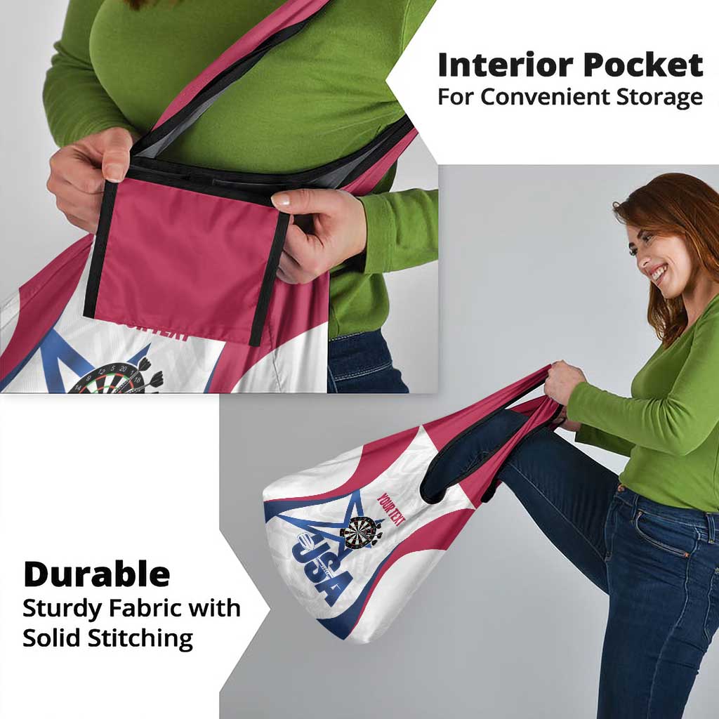 Custom United States Darts Grocery Bag Come On USA Curve Style