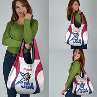 Custom United States Darts Grocery Bag Come On USA Curve Style
