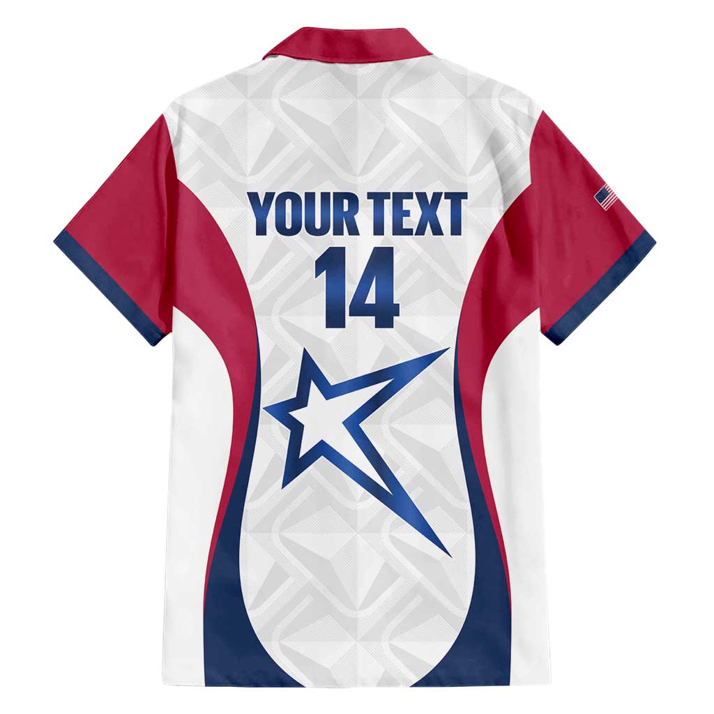 Custom United States Darts Hawaiian Shirt Come On USA Curve Style