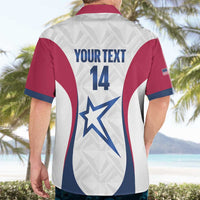 Custom United States Darts Hawaiian Shirt Come On USA Curve Style