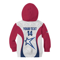 Custom United States Darts Kid Hoodie Come On USA Curve Style