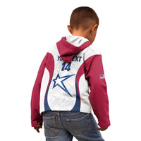 Custom United States Darts Kid Hoodie Come On USA Curve Style