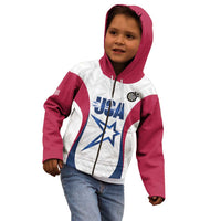 Custom United States Darts Kid Hoodie Come On USA Curve Style