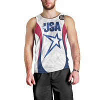 Custom United States Darts Men Tank Top Come On USA Curve Style