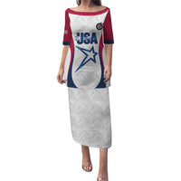 Custom United States Darts Puletasi Come On USA Curve Style