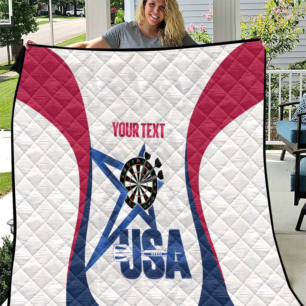 Custom United States Darts Quilt Come On USA Curve Style