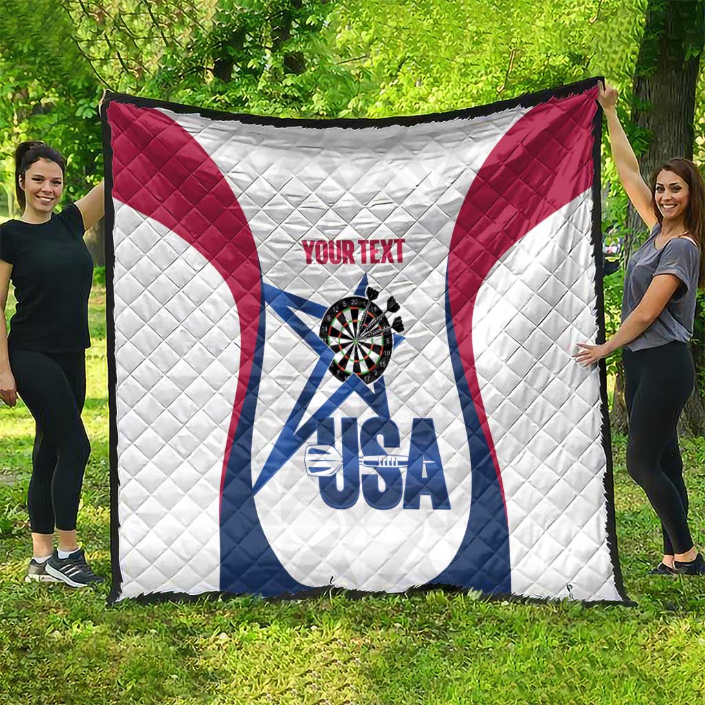 Custom United States Darts Quilt Come On USA Curve Style