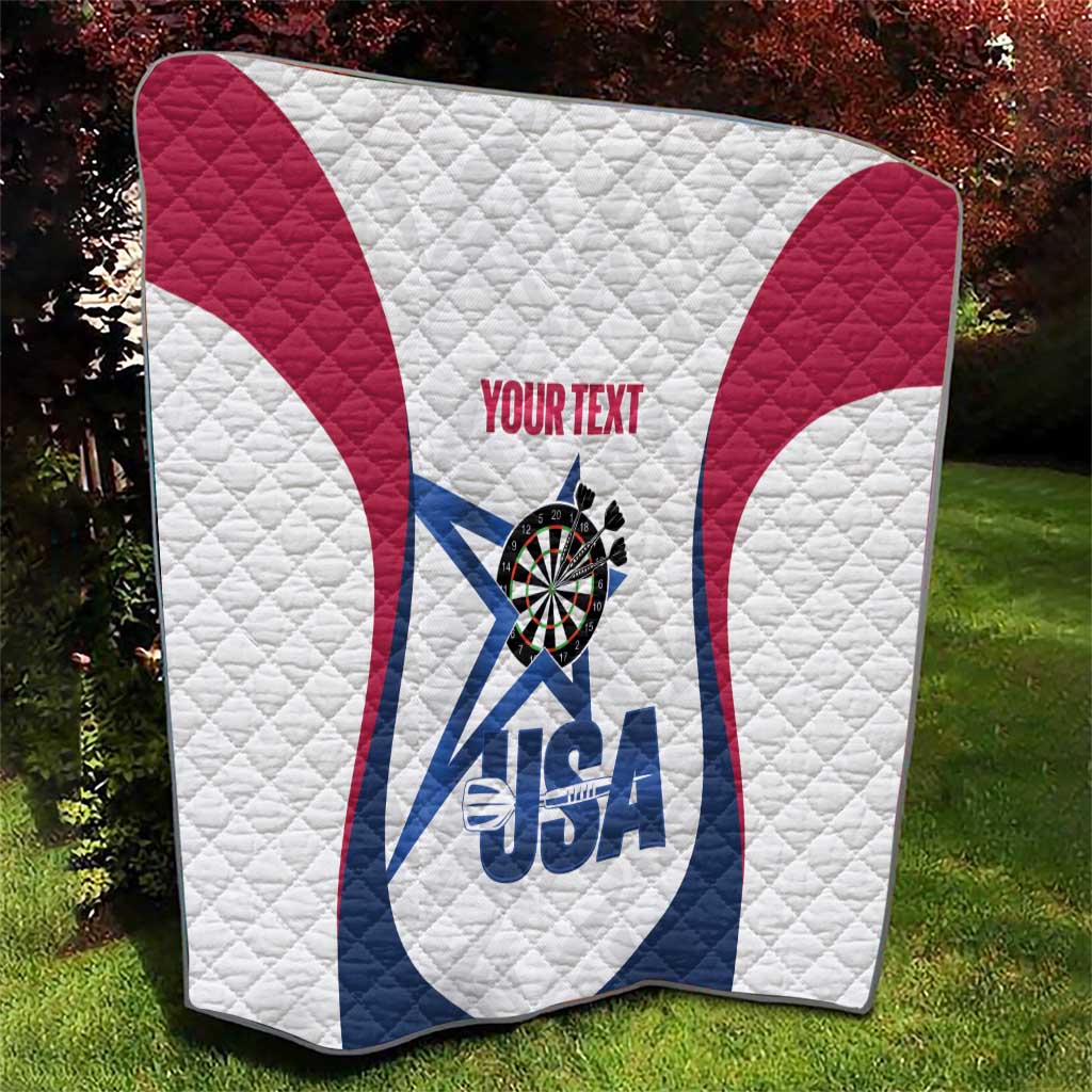 Custom United States Darts Quilt Come On USA Curve Style