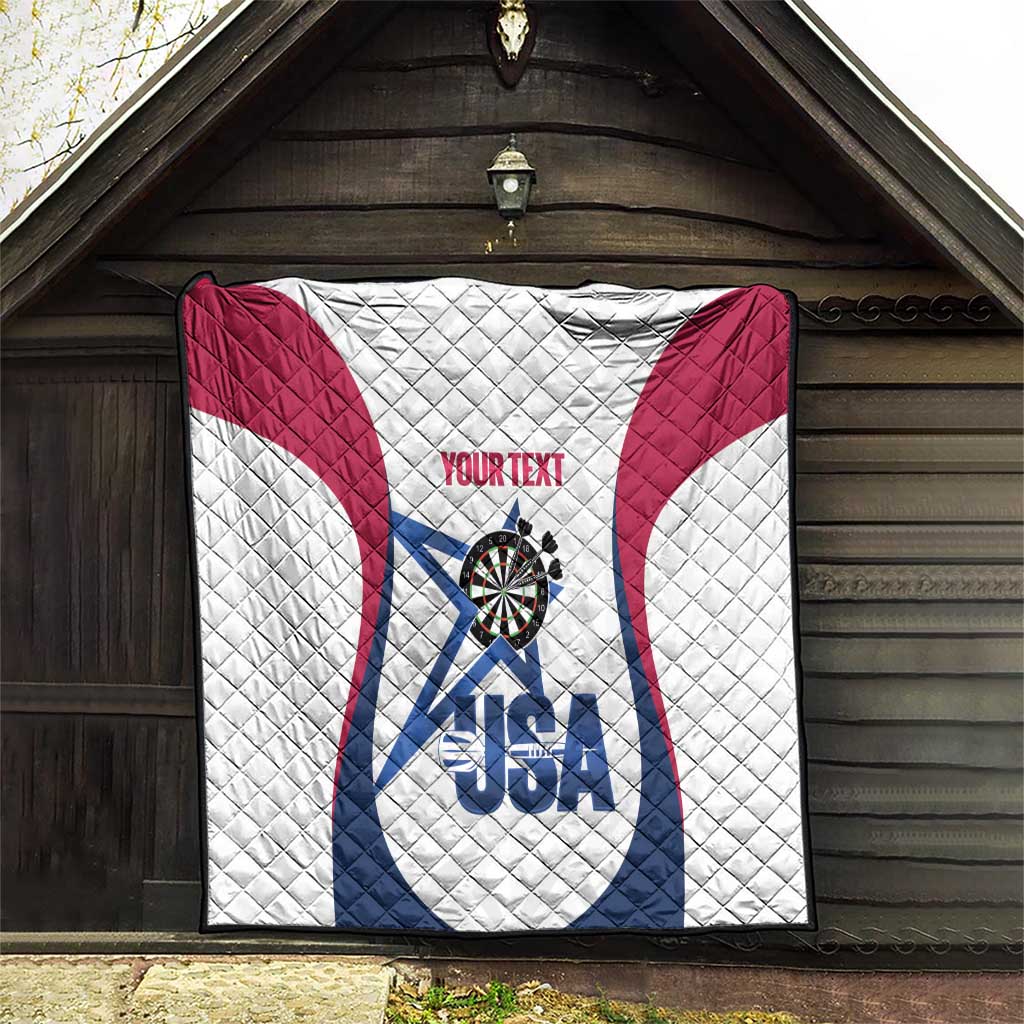 Custom United States Darts Quilt Come On USA Curve Style