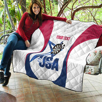 Custom United States Darts Quilt Come On USA Curve Style