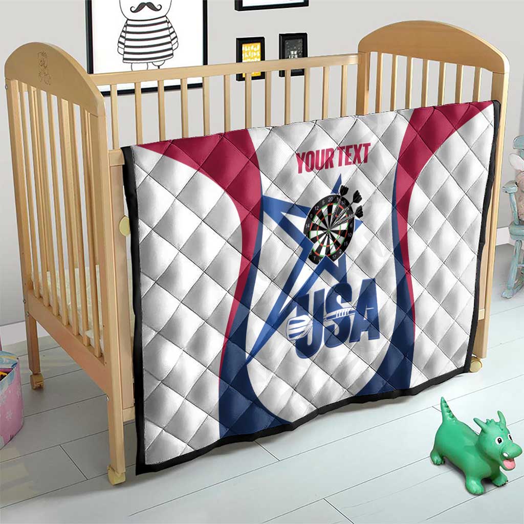 Custom United States Darts Quilt Come On USA Curve Style