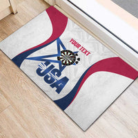 Custom United States Darts Rubber Doormat Come On USA Curve Style
