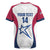 Custom United States Darts Rugby Jersey Come On USA Curve Style
