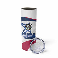 Custom United States Darts Skinny Tumbler Come On USA Curve Style