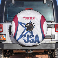 Custom United States Darts Spare Tire Cover Come On USA Curve Style