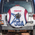 Custom United States Darts Spare Tire Cover Come On USA Curve Style
