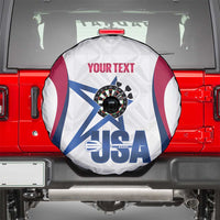 Custom United States Darts Spare Tire Cover Come On USA Curve Style