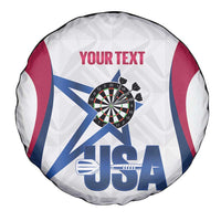 Custom United States Darts Spare Tire Cover Come On USA Curve Style