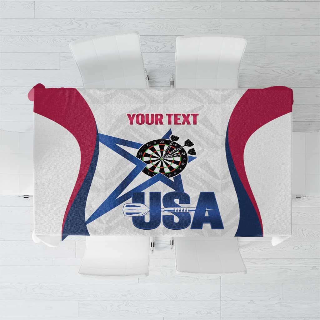 Custom United States Darts Tablecloth Come On USA Curve Style