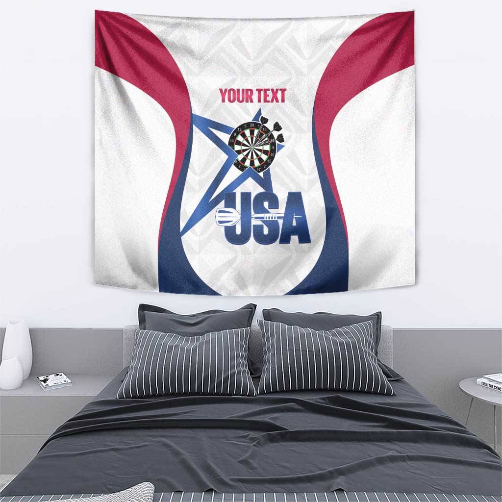Custom United States Darts Tapestry Come On USA Curve Style