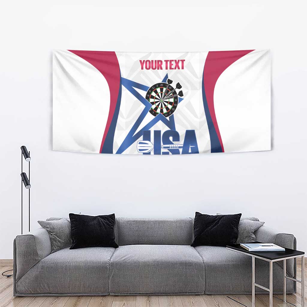Custom United States Darts Tapestry Come On USA Curve Style
