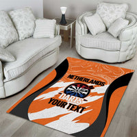 Custom Netherlands Darts Area Rug Come On Holland