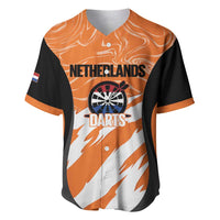 Custom Netherlands Darts Baseball Jersey Come On Holland