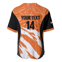 Custom Netherlands Darts Baseball Jersey Come On Holland