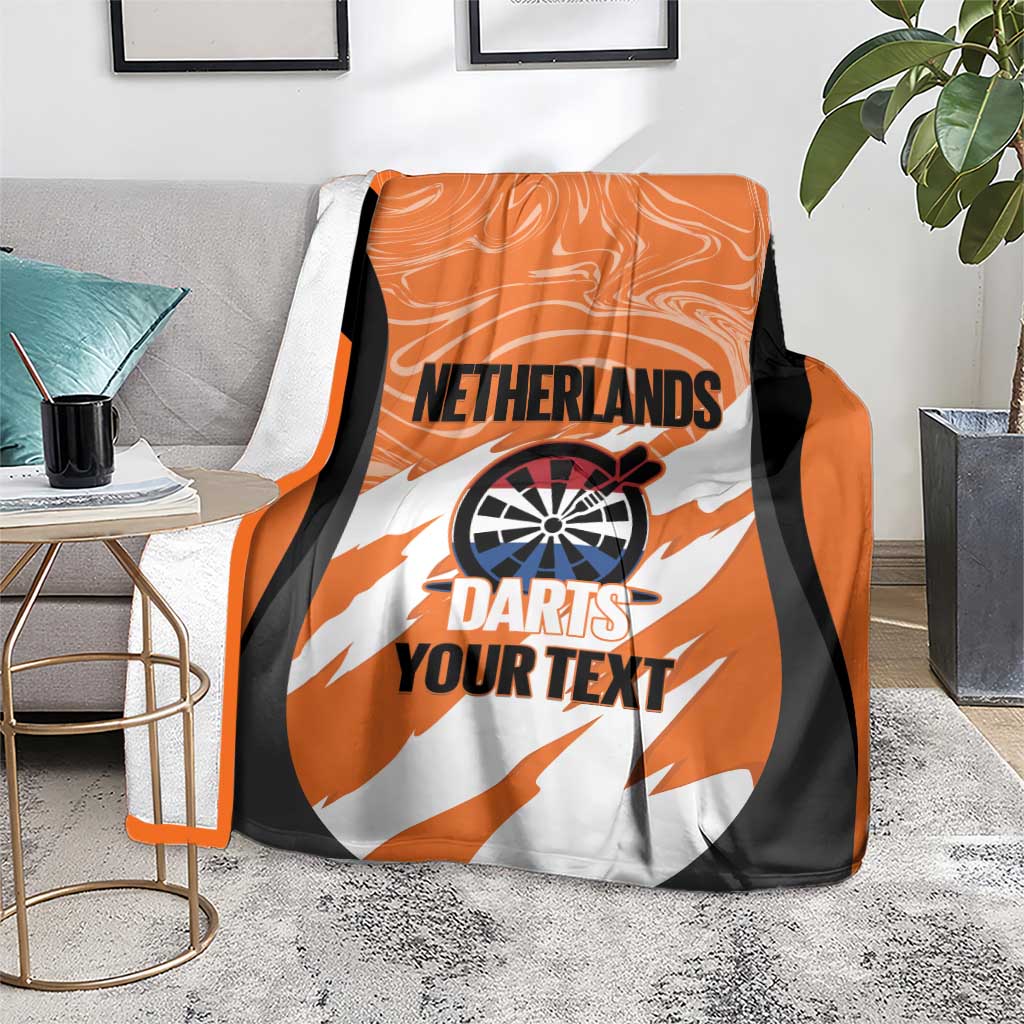 Custom Netherlands Darts Blanket Come On Holland