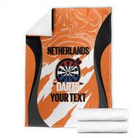 Custom Netherlands Darts Blanket Come On Holland