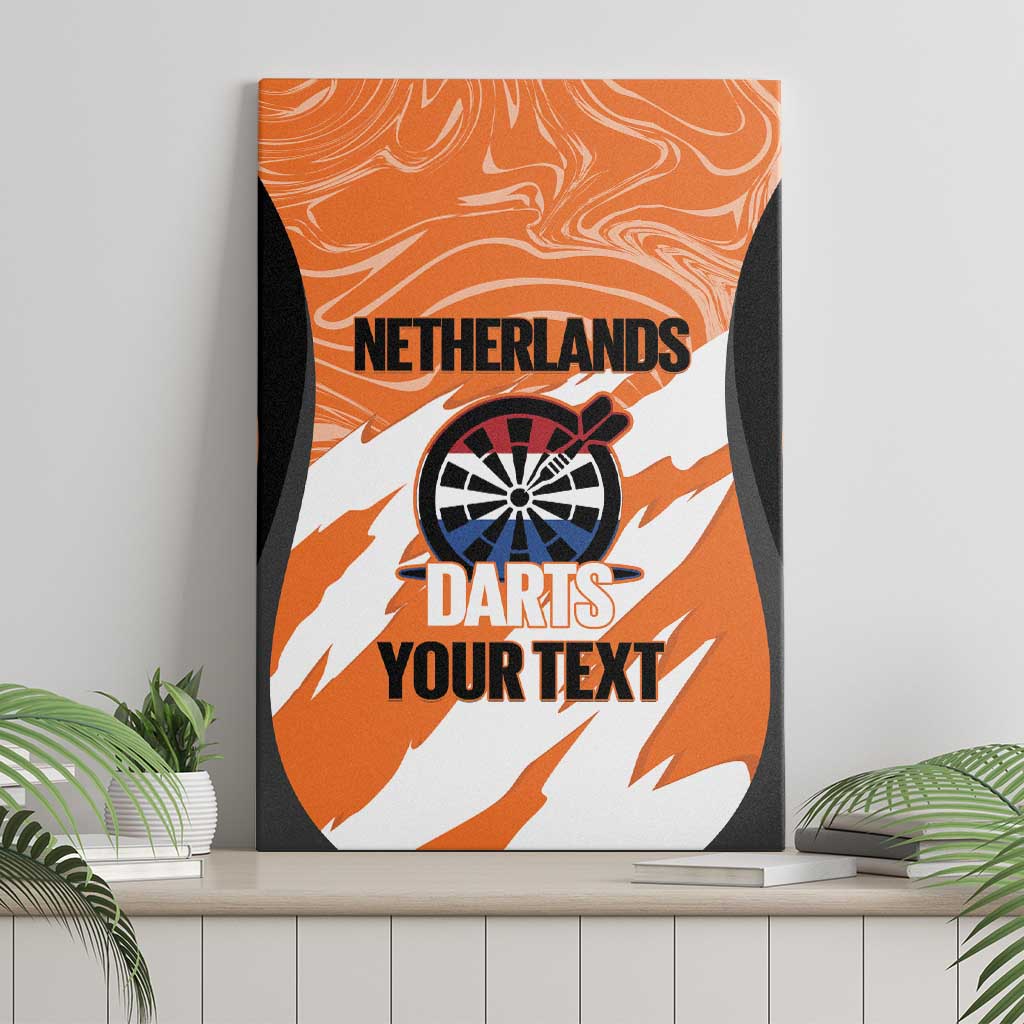 Custom Netherlands Darts Canvas Wall Art Come On Holland