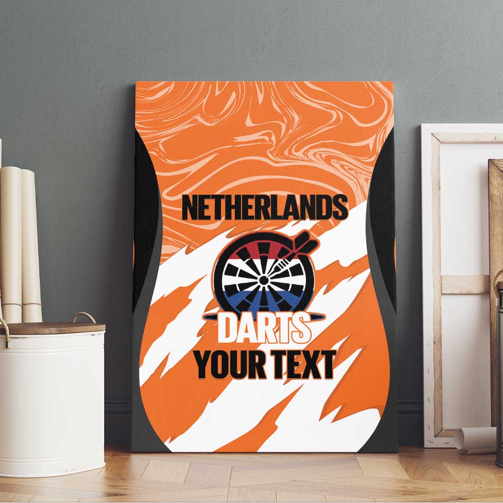 Custom Netherlands Darts Canvas Wall Art Come On Holland