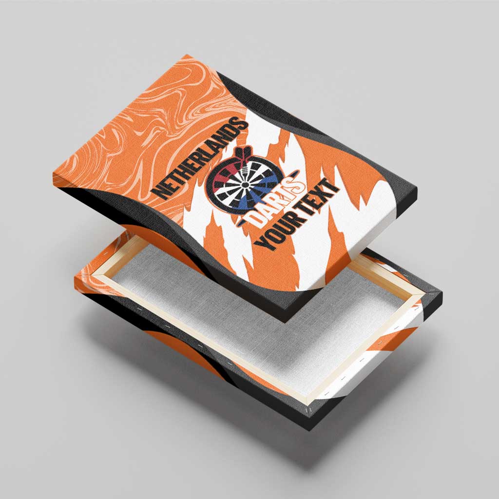 Custom Netherlands Darts Canvas Wall Art Come On Holland